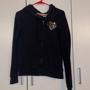 Victoria Secret Sequin Zip up